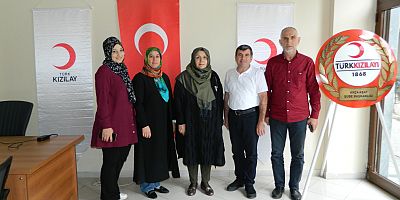 TÜRK KIZILAY TRABZON İL MERKEZİNDEN ŞUBEMİZE ZİYARET